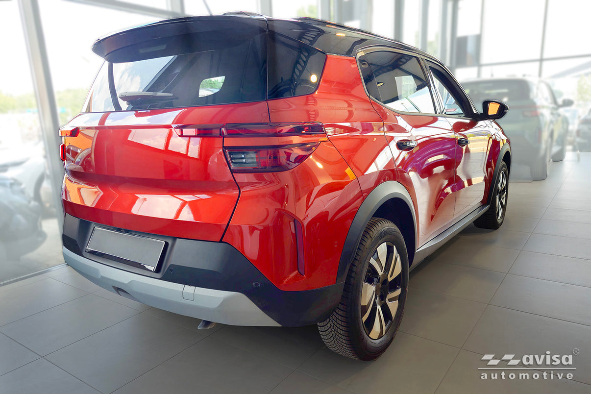 Tröskelskydd Lines Opel Frontera 2024+/ Frontera Electric 2024+ – Silver satin – detaljbild 3