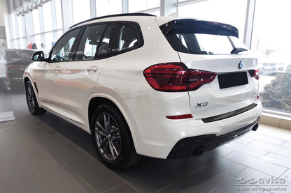 Lastskydd BMW X3 ( F97 ) M Competition 2019–2021 / BMW X3 G01 M-paket/ M-Sport 2017–2021, facelift 2021–2024 – Svart – detaljbild 2