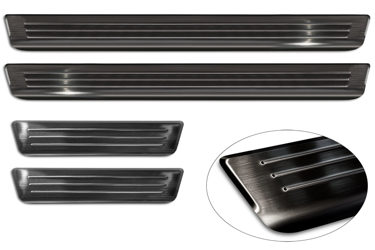 Tröskelskydd Lines Volkswagen ID.7 2023+/ ID.7 Tourer 2024+ – Svart