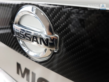 Bakluckelist Nissan Micra V 2016+ – Svart (2/46026) – detaljbild 2
