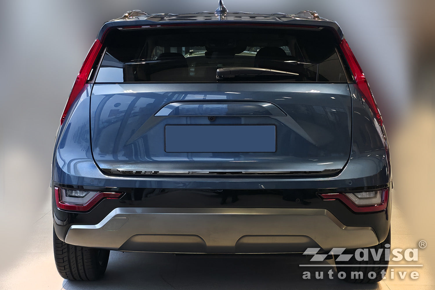 Bakluckelist Kia Niro II 2022+ – Spegelblank svart – detaljbild 3