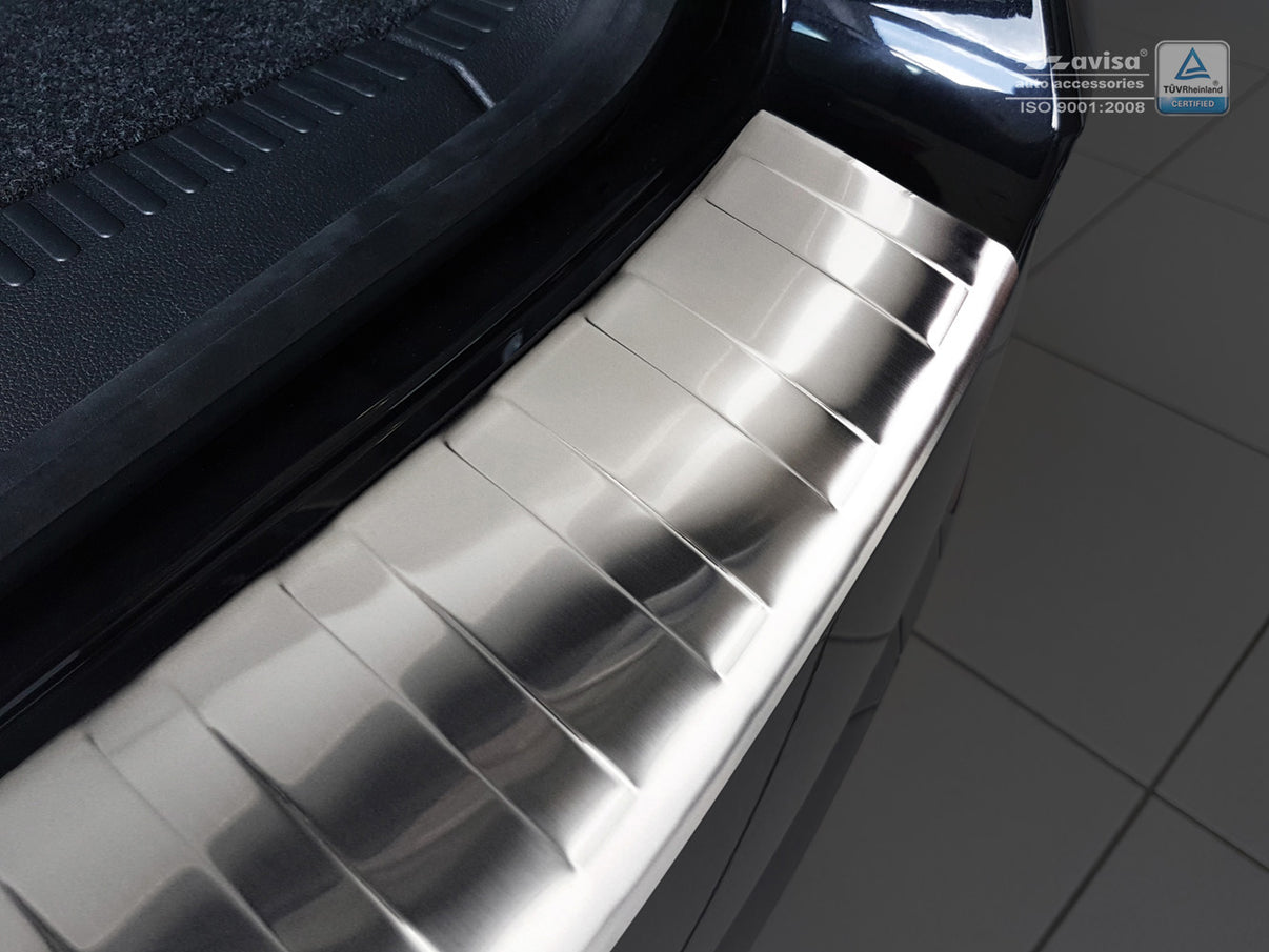 Lastskydd Skoda Octavia III Kombi facelift 2016–2019 – Silver satin – detaljbild 2