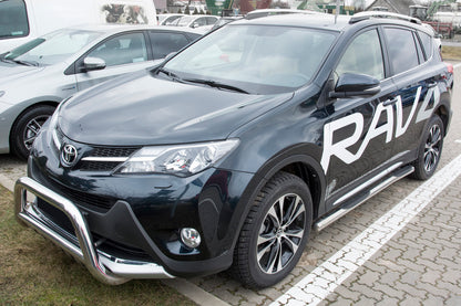 Lastskydd Toyota RAV4 IV 2013+03.2015+ Silver satin – detaljbild 2