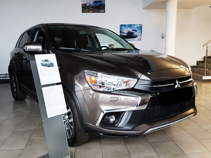 Lastskydd Mitsubishi Asx crossover facelift 2017–2019 – Silver satin – detaljbild 3