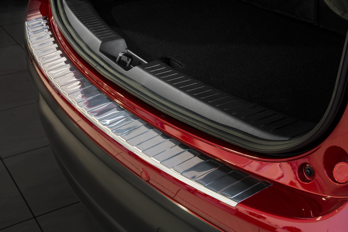 Lastskydd Mazda CX-5 I 2012–2014, facelift 2014–2017 – Silver satin – detaljbild 2