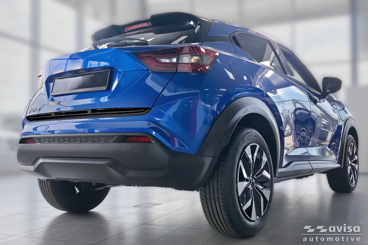 Bakluckelist Nissan Juke II 2019+ – Spegelblank svart – detaljbild 2