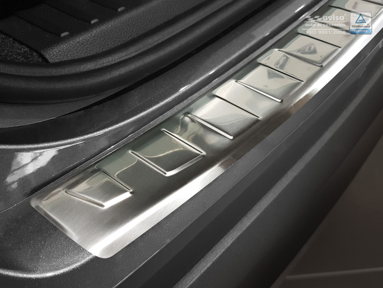 Lastskydd Seat Arona Xcellence/ FR 2017–2021, facelift 2021+ – Silver satin – detaljbild 2