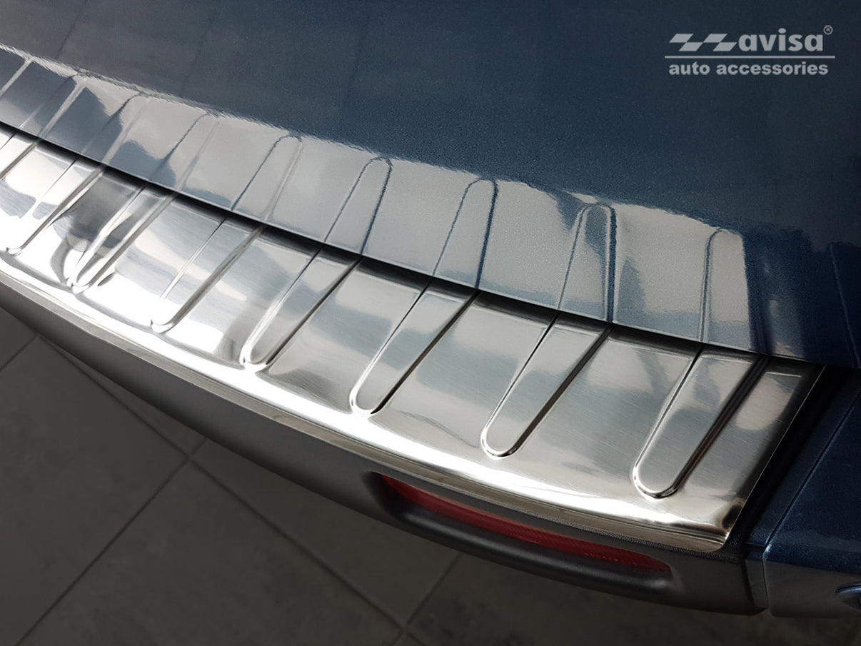 Lastskydd Ford Transit Courier II 2014+facelift 2017, facelift 2017–2022 m.fl. – Silver satin – detaljbild 2