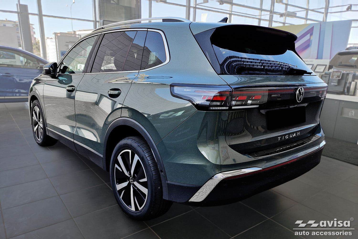 Lastskydd Volkswagen Tiguan III 2024+ – Svart – detaljbild 2