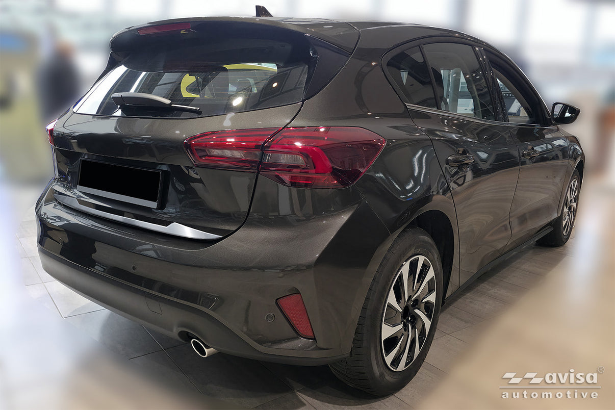 Bakluckelist Ford Focus IV halvkombi 5-dörrars/ ST-Line 2018–2021, facelift 2021+ – Silver satin – detaljbild 2
