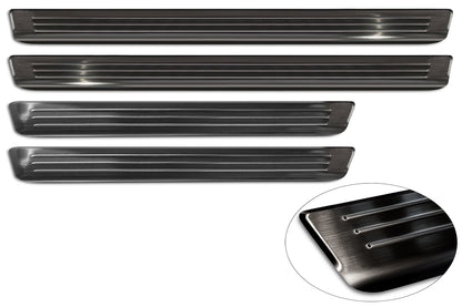 Tröskelskydd Lines Skoda Kodiaq II 2024+ / Volkswagen Tayron II 2025> – Svart