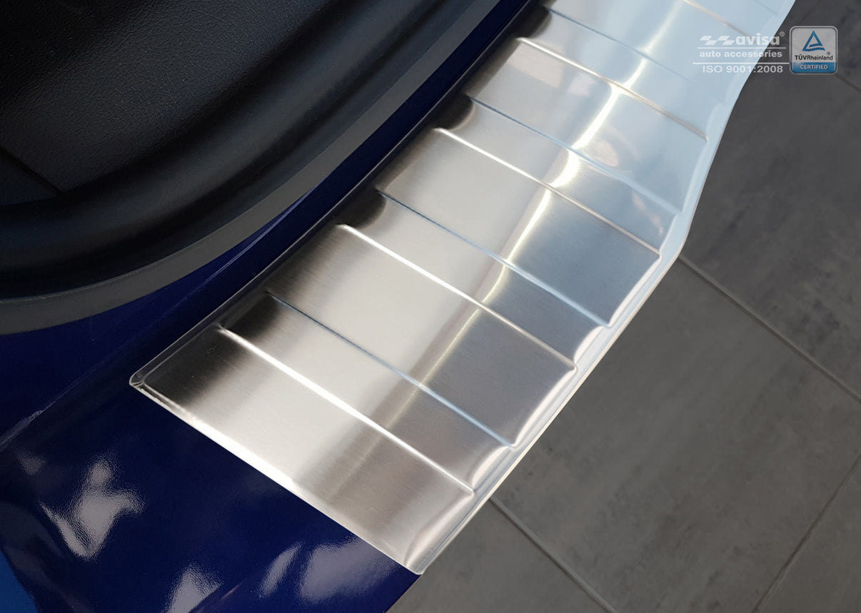 Lastskydd Ford Tourneo Courier I 2014+facelift 2017, facelift 2017–2022 m.fl. – Silver satin – detaljbild 2