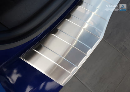 Lastskydd Ford Tourneo Courier I 2014+facelift 2017, facelift 2017–2022 m.fl. – Silver satin – detaljbild 2