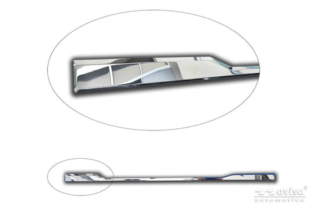 Bakluckelist Volkswagen ID Buzz 2022+ – Spegelpolerat silver