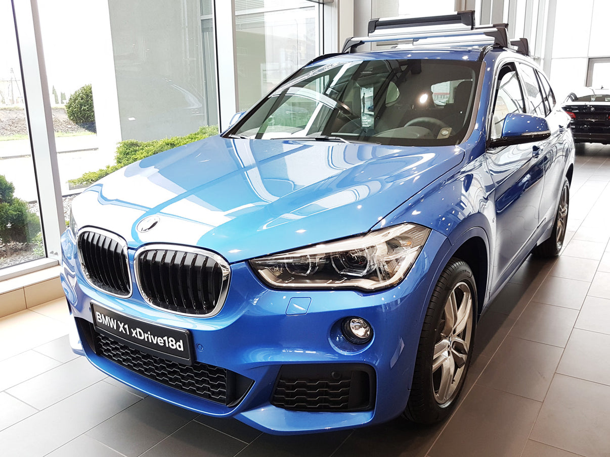 Lastskydd BMW X1 II F48 M-paket 2015–2019, facelift 2019–2022 – Svart – detaljbild 3