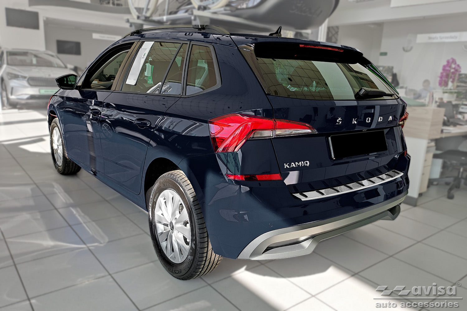 Lastskydd Strong Edition Skoda Kamiq crossover 2019–2024 – Silver – detaljbild 2