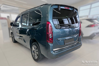 Bakluckelist Toyota Proace City Verso 2019–2024, facelift 2024+ – Silver satin – detaljbild 2