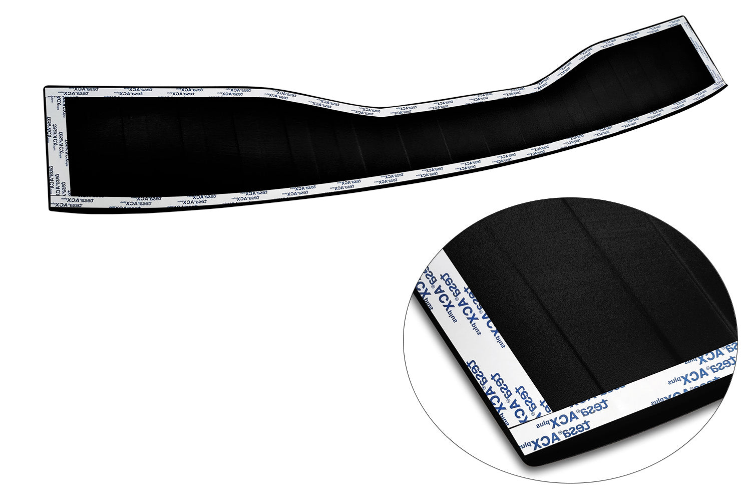 Lastskydd Black Mat Ford Mondeo MK5 Kombi 2014–2019, facelift 2019+ – Mattsvart – detaljbild 2