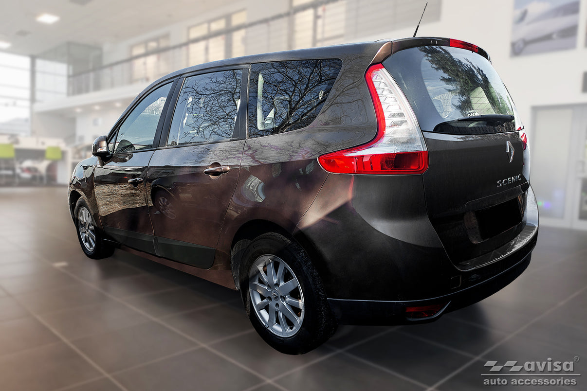 Lastskydd Renault Grand Scenic III minivan 2009–2013, facelift 2013–2016 – Svart – detaljbild 2