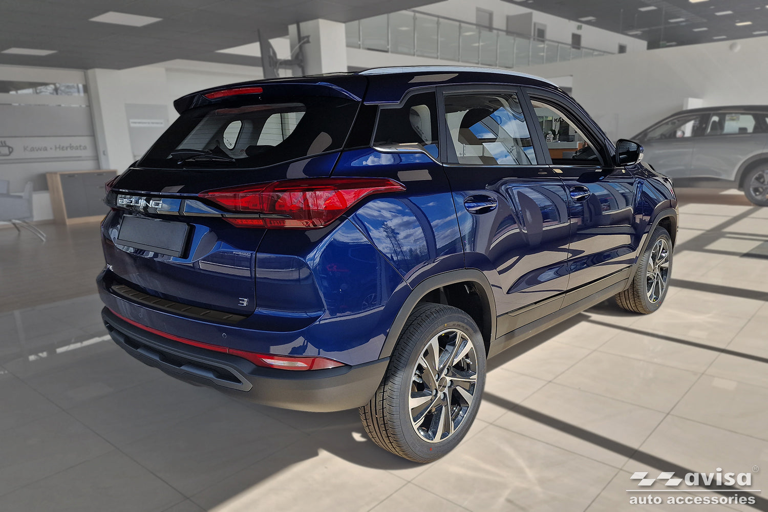 Lastskydd Black Mat Baic Beijing 3 2023+ – Mattsvart – detaljbild 2