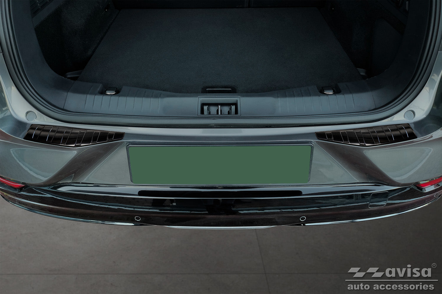 Lastskydd Ford Mustang Mach-E 2020+ (2 pcs) – Svart – detaljbild 3