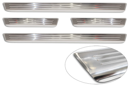 Tröskelskydd Lines Volkswagen Tiguan III 2024+ – Silver satin
