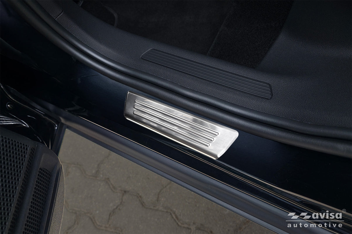 Bakluckelist Volkswagen T-Cross 2018–2024, facelift 2024+ – Silver satin (2/22287) – detaljbild 2