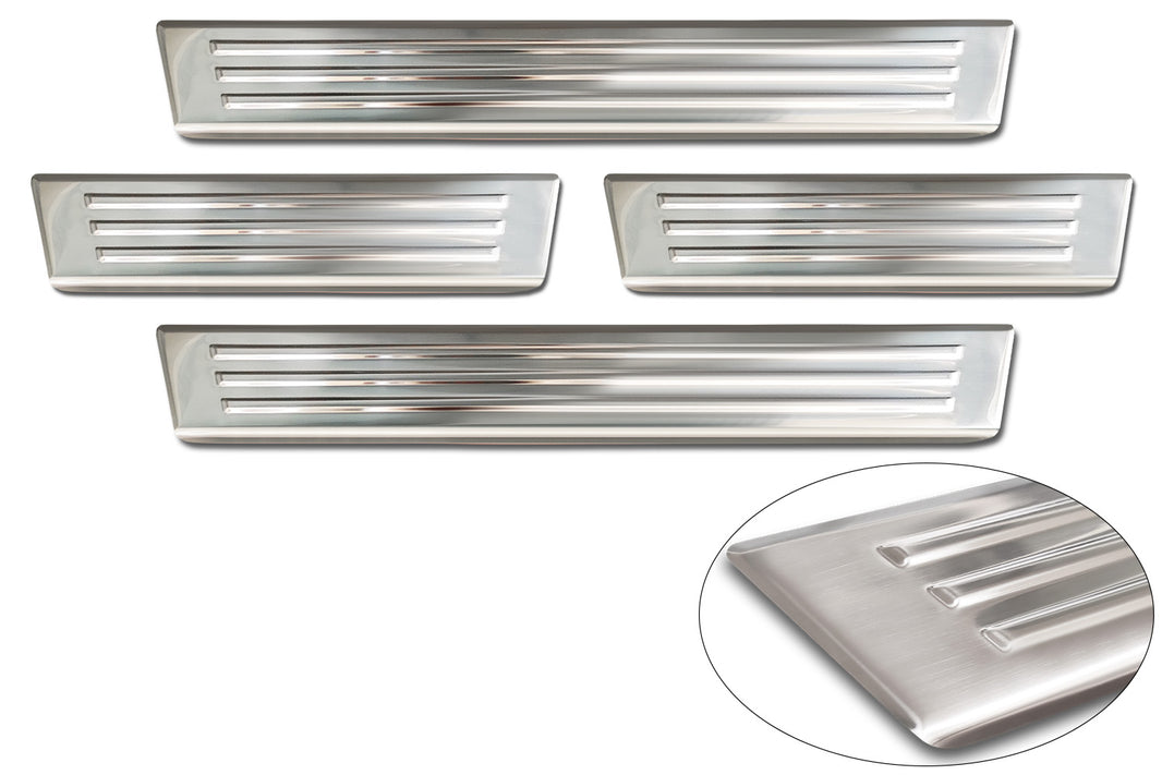 Tröskelskydd Lines Ford Ranger VI 2022+ / Volkswagen Amarok II 2023+ – Silver