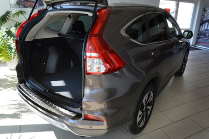 Lastskydd Honda Cr-V IV facelift 2015–2018 – Silver satin – detaljbild 3