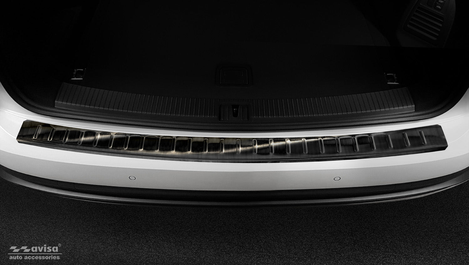 Lastskydd Volkswagen Touareg III 2018–2023 facelift 2023+ – Svart – detaljbild 2