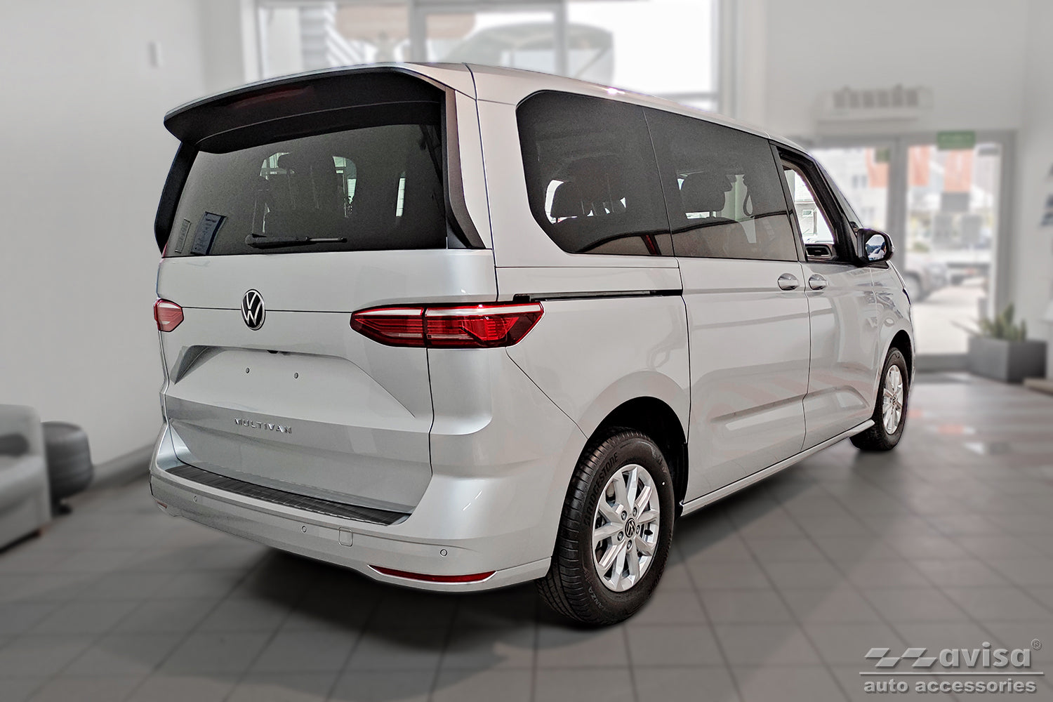 Lastskydd Volkswagen Multivan T7 2021+/ Family 2025/ California 2025+ Svart – detaljbild 2
