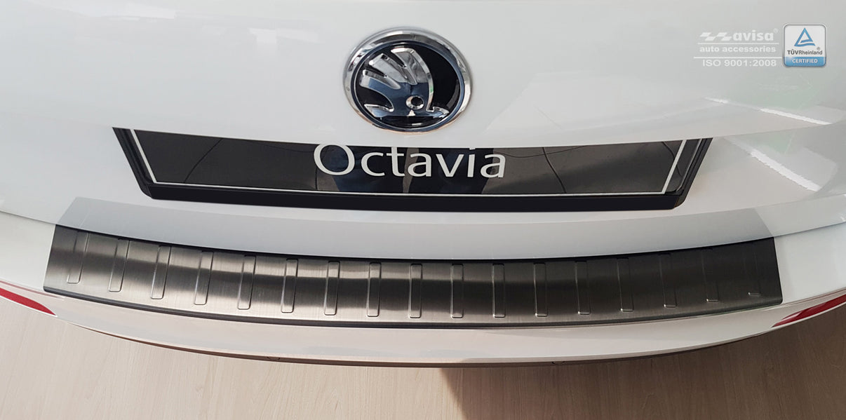 Lastskydd Skoda Octavia III Kombi 2013–2016 – Svart – detaljbild 3