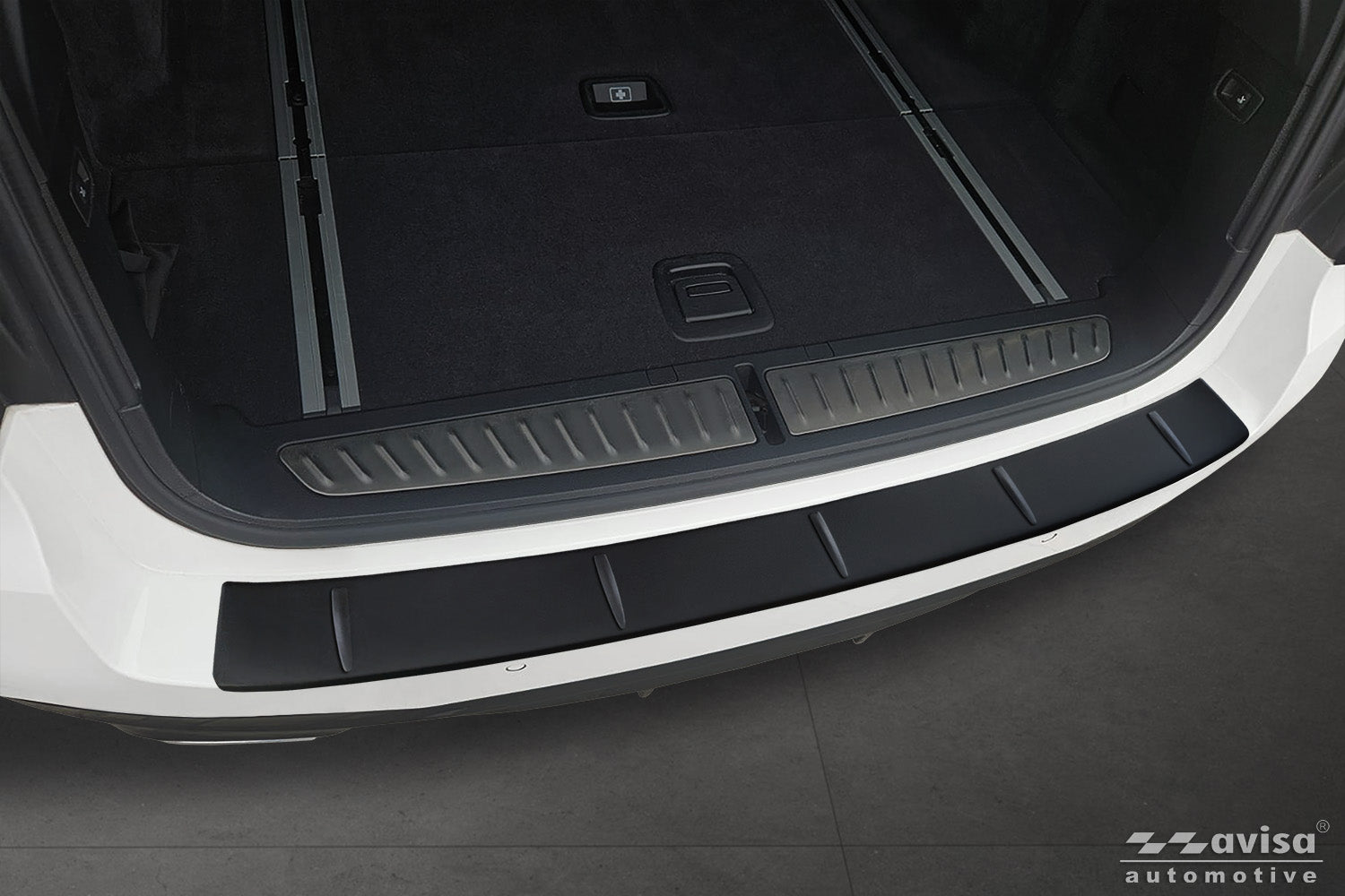 Lastskydd Black Mat BMW 5 VII Touring G31 M-paket facelift 2020–2024 – Mattsvart – detaljbild 3