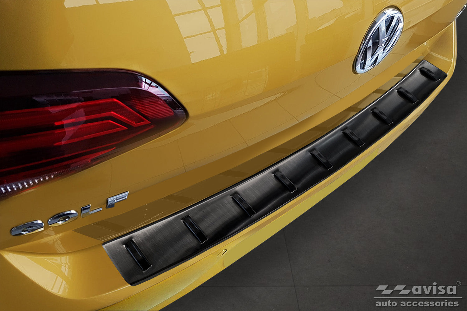 Lastskydd Strong Edition Volkswagen Golf VII 5-dörrars/ 3-dörrars halvkombi 2012–2017, facelift 2017–2019 – Svart – detaljbild 3