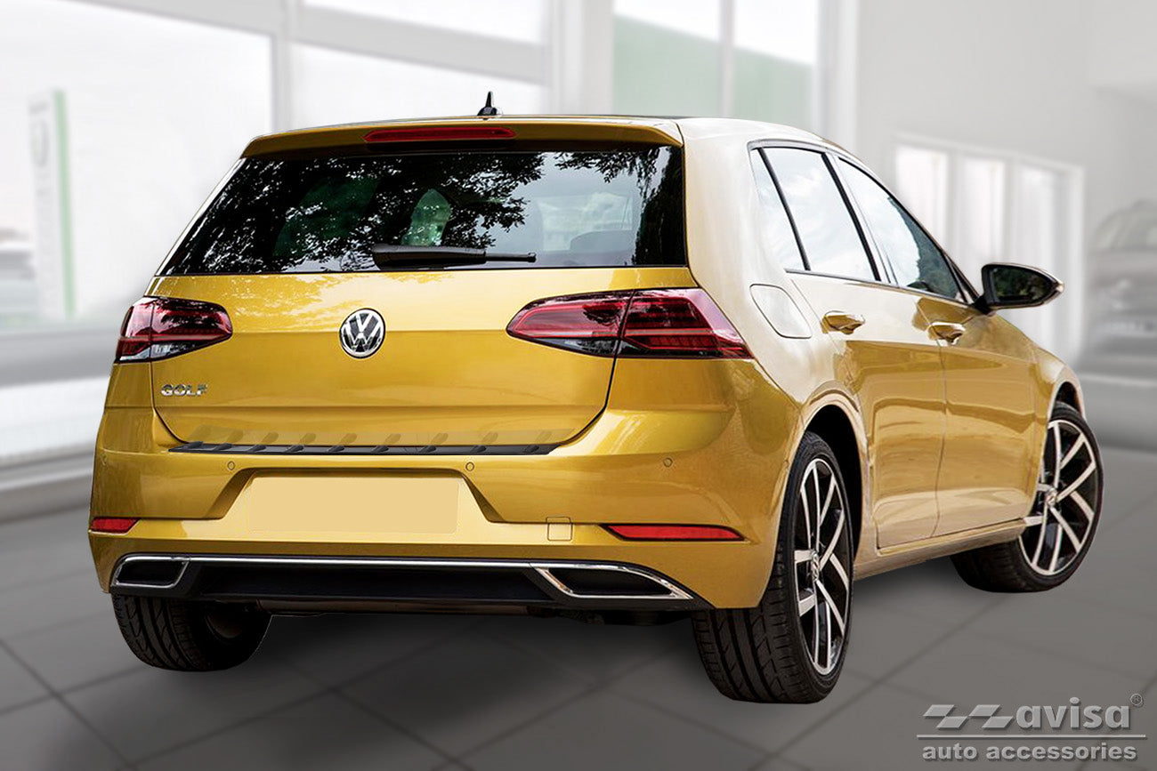 Lastskydd Strong Edition Volkswagen Golf VII 5-dörrars/ 3-dörrars halvkombi 2012–2017, facelift 2017–2019 – Svart – detaljbild 2