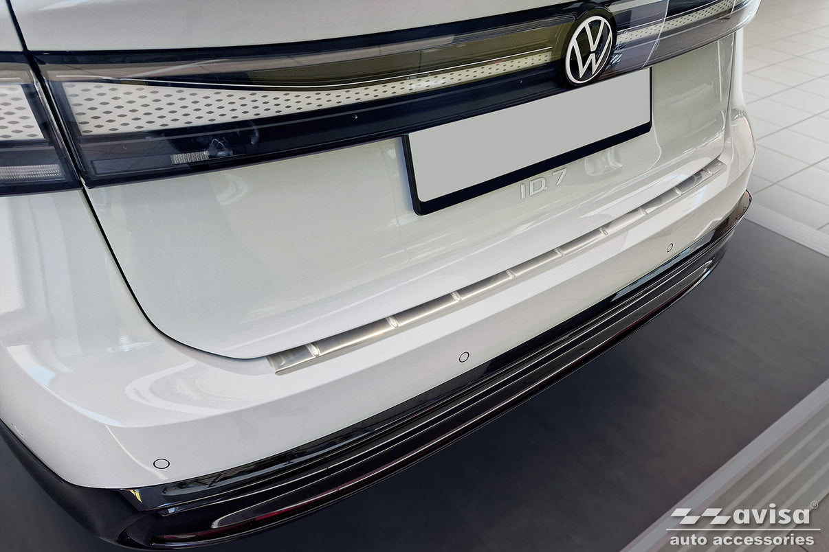 Lastskydd Volkswagen ID.7 2023+ – Silver satin – detaljbild 3