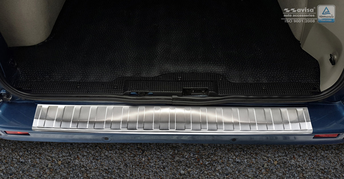 Lastskydd Nissan Primastar 2001–2014 / Opel Vivaro I 2001–2014 / Renault Trafic II 2001–2014 – Silver satin – detaljbild 3