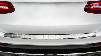 Lastskydd Mercedes Glc (X253) 5-dörrars/ Hybrid 2015–2019, facelift 2019–2022 – Silver satin – detaljbild 3