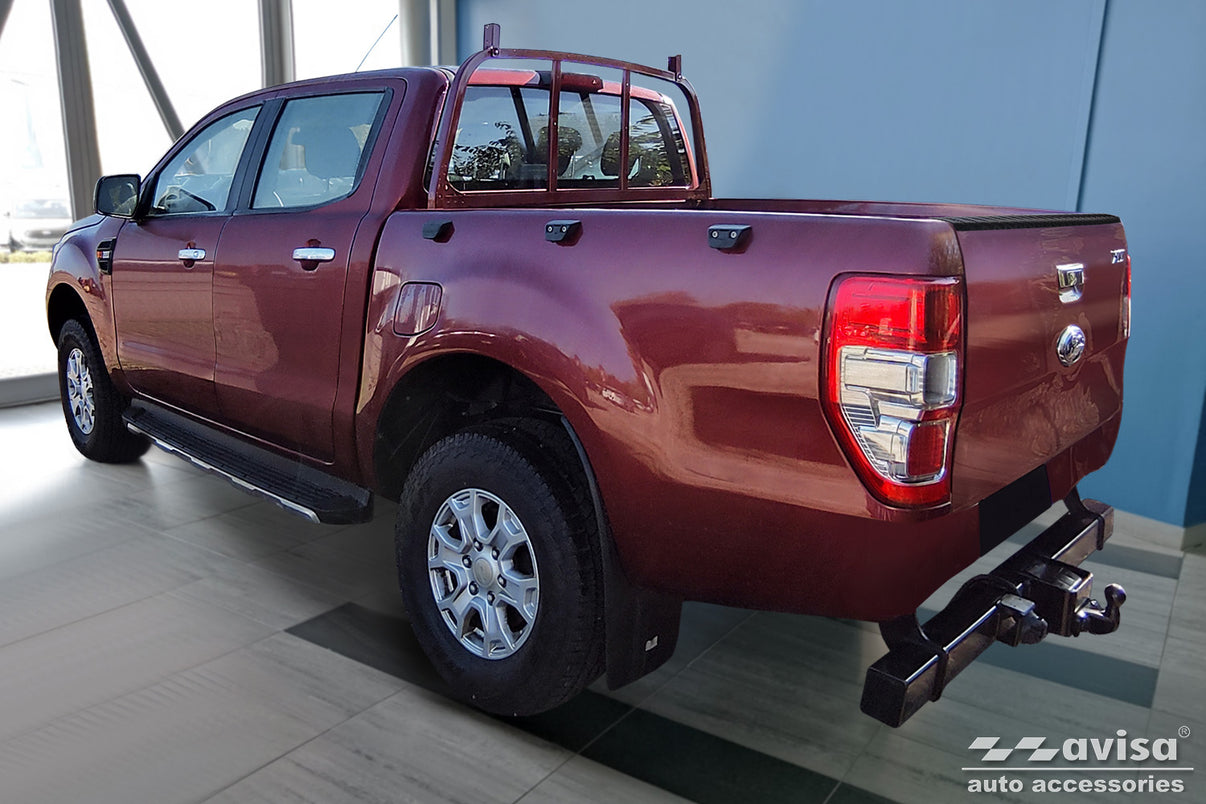 Bakre kant-/skyddslist Ford Ranger V 2011–2022 – Svart (2/53152) – detaljbild 2