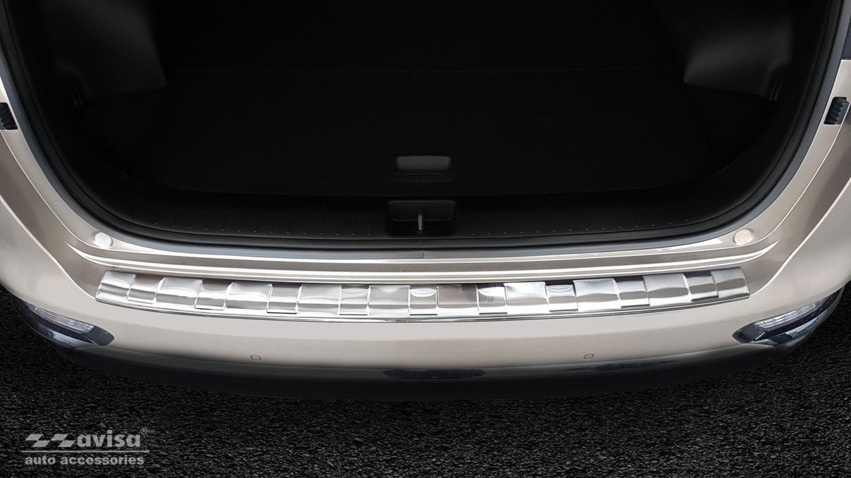 Lastskydd Kia Sportage IV facelift 2018–2021 – Silver satin – detaljbild 3