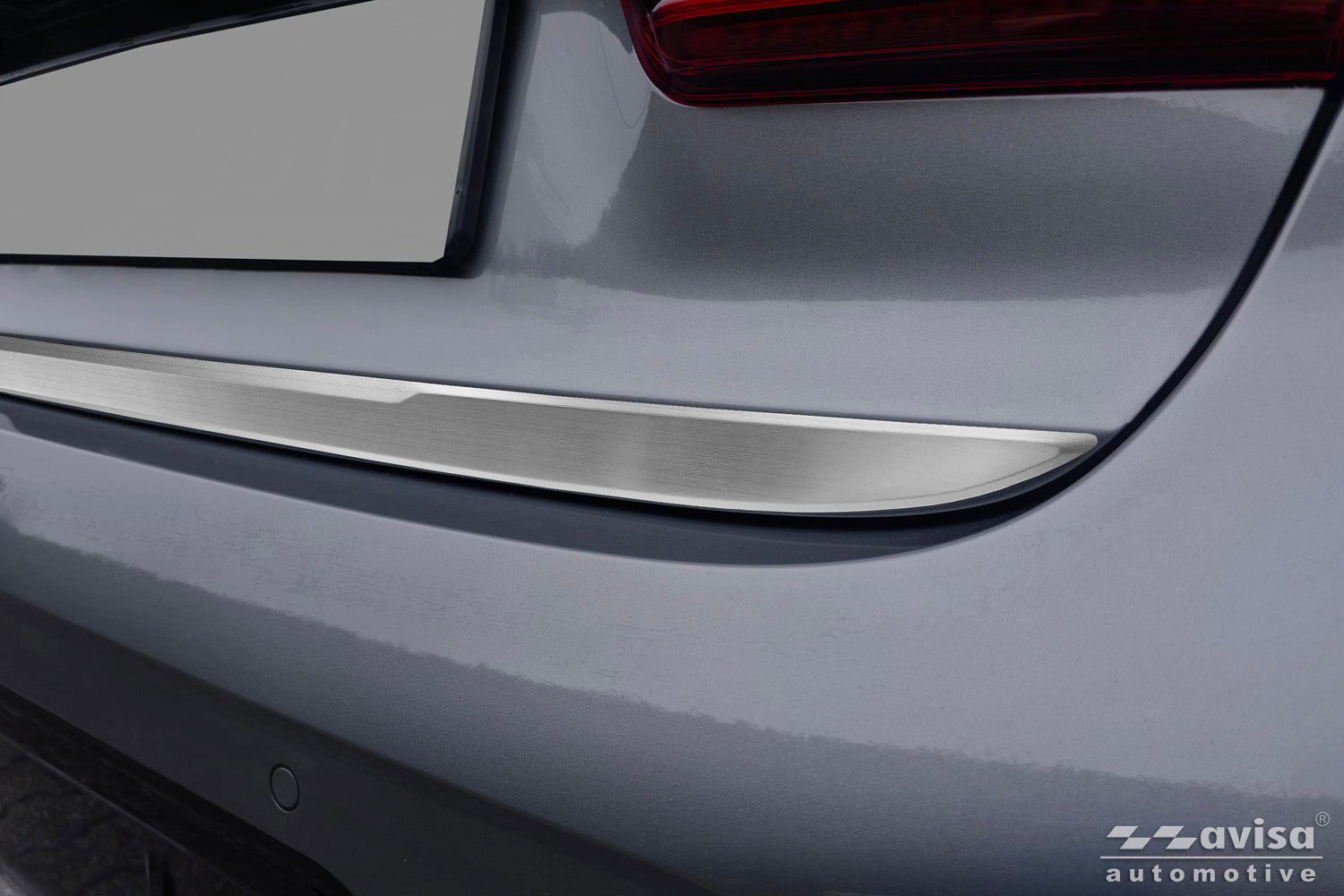 Bakluckelist BMW 3 (Sedan) G20 M-paket 2018–2022 facelift 2022–2024 facelift 2024+/ Seria 3 (Sedan) G80 M Competition… – Silver satin – detaljbild 3