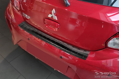 Lastskydd Mitsubishi Space Star facelift 2020+ – Svart – detaljbild 3