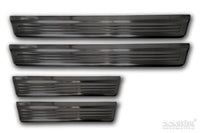 Tröskelskydd Lines Nissan Qashqai III crossover 2021–2024 facelift 2024+/ Nissan Qashqai E-power 2026+ – Svart