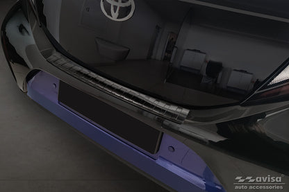Lastskydd Toyota Aygo X crossover 2022–2025, facelift 2025+/ Toyota Aygo X hybrid 2026+ – Svart – detaljbild 3