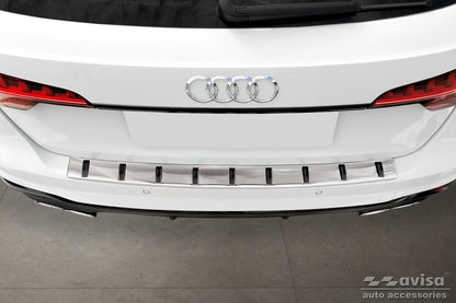 Lastskydd Strong Edition Audi A4 B9 Avant/ S-line 2015–2019, facelift 2019+ – Silver satin – detaljbild 3
