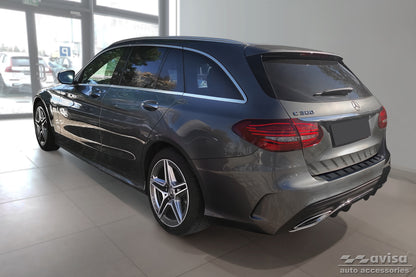 Lastskydd Strong Edition Mercedes C Class W205 Kombi 2014–2018, facelift 2018+ – Svart – detaljbild 2