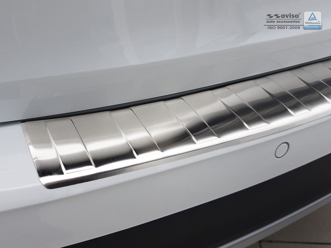 Lastskydd Audi A4 B9 Allroad 2016–2019, facelift 2019+ – Silver satin