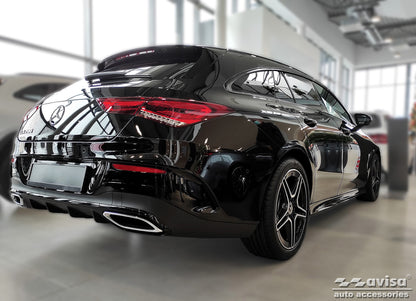 Lastskydd Mercedes Cla II Shooting Brake (X118) 2019+2-025/ AMG-Line – Svart – detaljbild 2