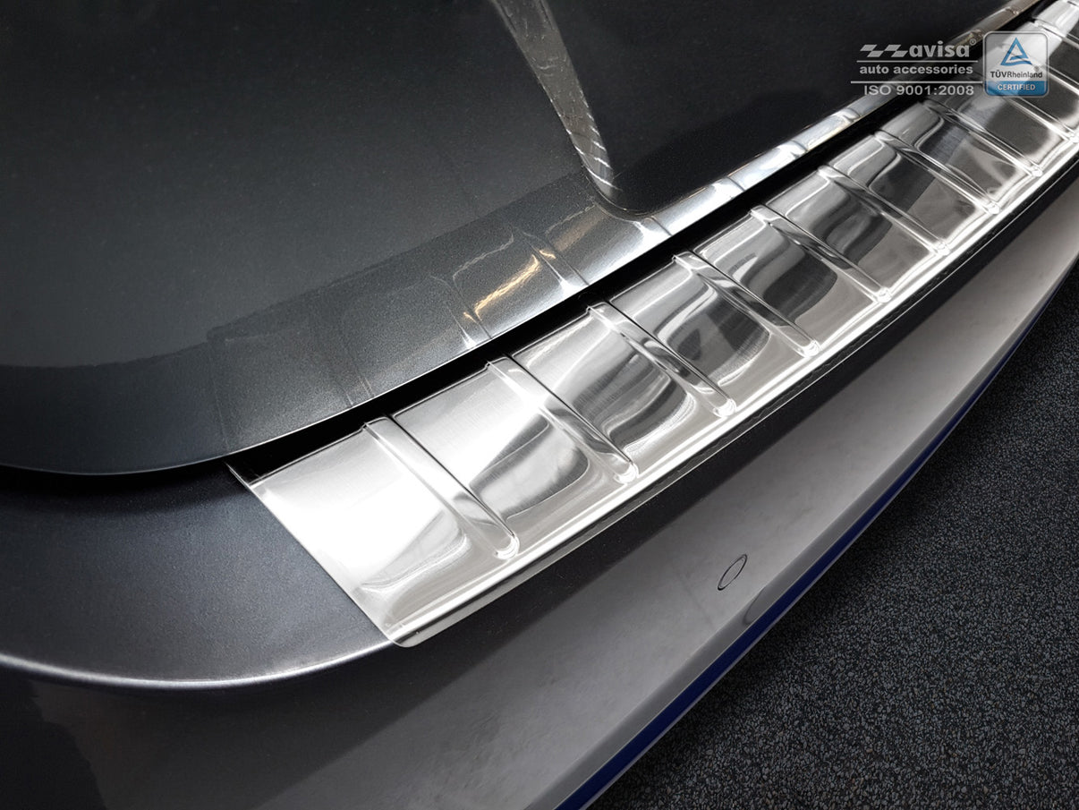 Lastskydd Nissan Leaf II (2E1) 2017–2021, facelift 2021+ – Silver satin – detaljbild 2