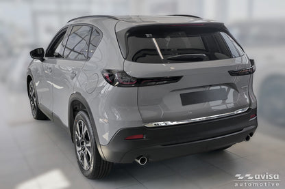 Bakluckelist Mazda CX-5 III 2025+ – Spegelpolerat silver – detaljbild 2